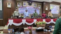 Bupati Aneng saat menghadiri peringatan Hari Jadi Kabupaten Kepulauan Anambas ke-18.
