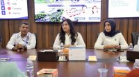 Rapat koordinasi BP Batam dan perwakilan pedagang UMKM Mega Legenda membahas penataan kawasan dan jadwal pengosongan lapak di Batam.