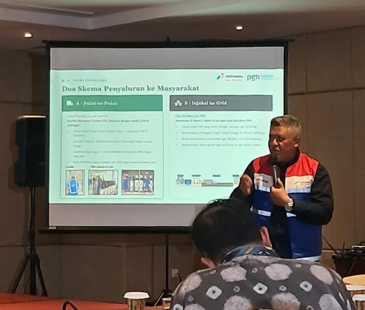 PGN Gagas hadir memaparkan peran strategisnya dalam pemanfaatan BioCNG untuk sektor transportasi, industri dan komersial sebagai bagian dari penguatan ketahanan energi nasional.