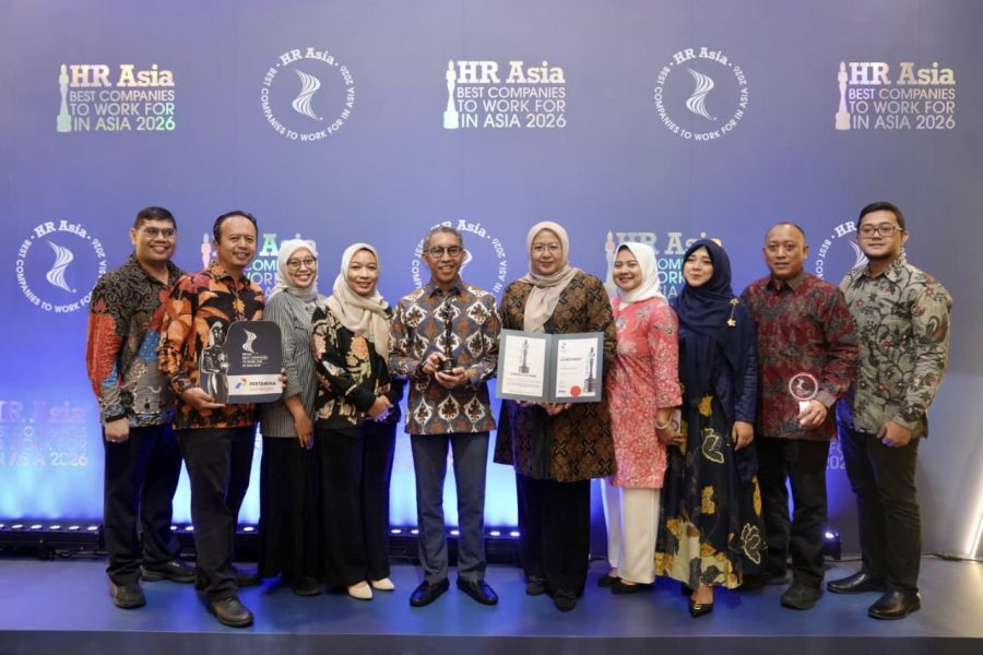 PGN meraih penghargaan Best Companies to Work for in Asia 2026 - Indonesia Chapter pada ajang HR Asia Awards 2026 yang diselenggarakan di Jakarta, Jumat (5/6). Foto: PGN