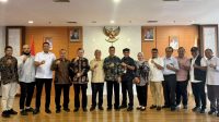 Bupati Anambas Aneng mengikuti rapat sinkronisasi RTRW Provinsi Kepri di Batam.