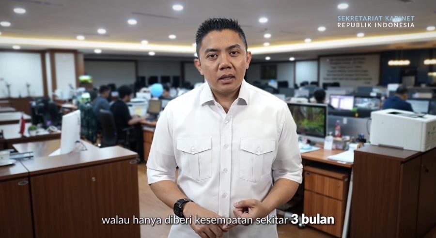 Sekretaris Kabinet Teddy Indra Wijaya memberikan penjelasan terkait lawatan luar negeri Presiden Prabowo Subianto.