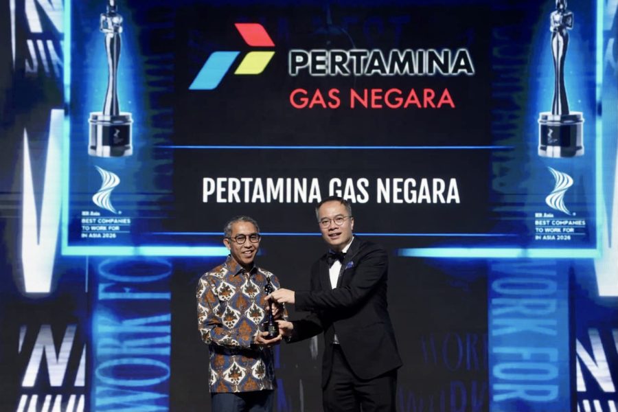 PGN meraih penghargaan Best Companies to Work for in Asia 2026 - Indonesia Chapter pada ajang HR Asia Awards 2026 yang diselenggarakan di Jakarta, Jumat (5/6). Foto: PGN
