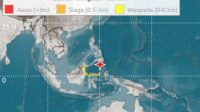 Titik gempa di mindanao memicu siaga tsunami di Sulawesi Utara Titik gempa di mindanao memicu siaga tsunami di Sulawesi Utara