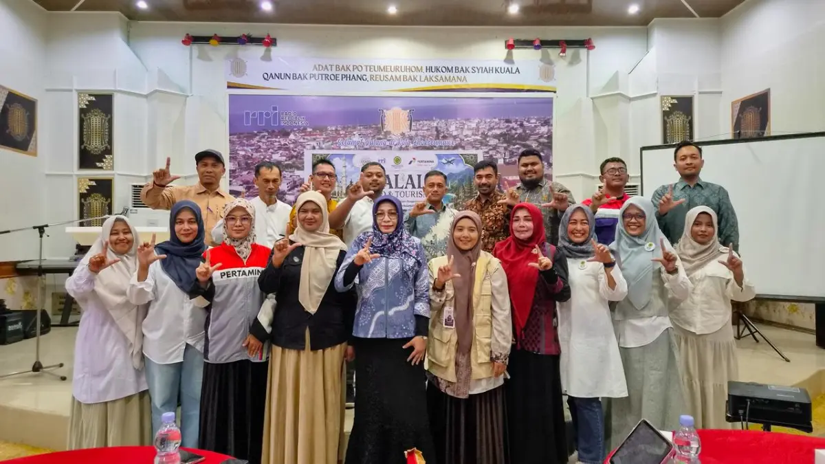 Pelaku UMKM mengikuti seminar pengembangan ekosistem halal di Lhokseumawe.