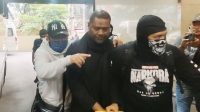 Polisi menangkap Basri Lewaimang, DPO kasus dugaan peredaran narkoba di THM Planet Batam, setelah ditangkap di Johor Bahru, Malaysia.