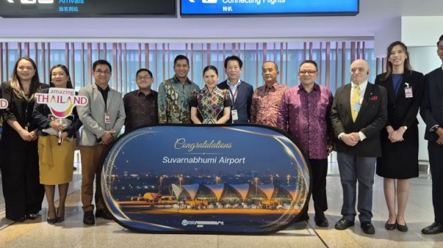 Pesawat Transnusa melayani penerbangan perdana rute Jakarta-Bangkok pada 9 Agustus 2026. Pesawat Transnusa melayani penerbangan perdana rute Jakarta-Bangkok pada 9 Agustus 2026.