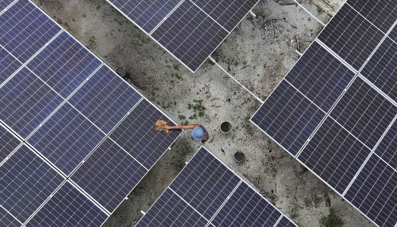 Ilustrasi panel surya berteknologi SHJ dan Tandem PV yang sedang dikembangkan BRIN.