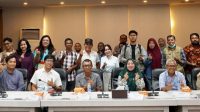 Wakil Kepala BP Batam Li Claudia Chandra bersilaturahmi dengan pemimpin redaksi dan wartawan di Batam untuk memperkuat komunikasi serta keterbukaan informasi, Kamis 27 Agustus 2026. Foto: BP Batam