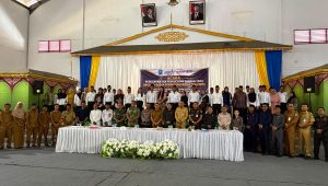 Ketua DPRD Kepulauan Anambas Rian Kurniawan menghadiri pelantikan BPD se-Kecamatan Siantan.