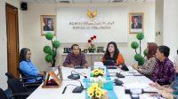 Ariastuty Sirait bersama jajaran BP Batam bertemu Komisioner Komisi Informasi Pusat di Jakarta.