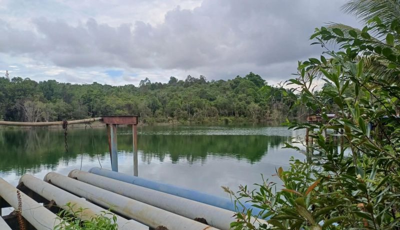 Waduk Sei Pulai jadi salah sumber air baku bagi warga Pulau Bintan, Provinsi Kepulauan Riau.