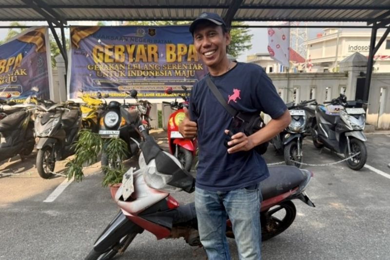 Sepeda motor dan telepon seluler menjadi barang rampasan negara yang dilelang Kejaksaan Negeri Batam pada 2026.