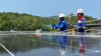 PLTS Pulau Sembur Batam berkapasitas 1 MW untuk memenuhi kebutuhan listrik masyarakat selama 24 jam.