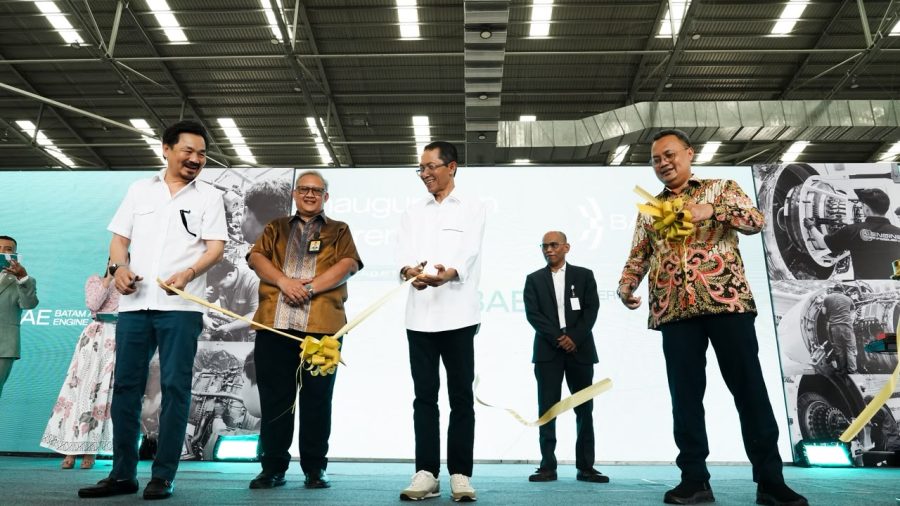 Kepala BP Batam Amsakar Achmad menghadiri peresmian Batam Aero Engine di KEK Batam Aero Technic, Batam.