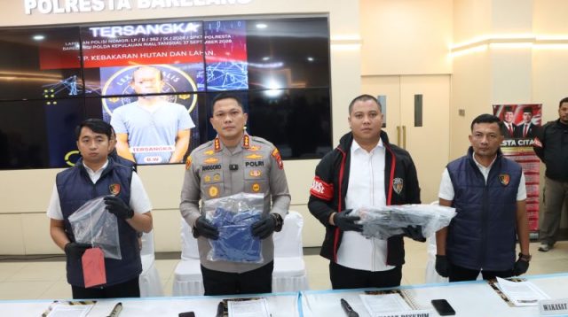 kebakaran lahan batam, dta tembesi, polresta barelang