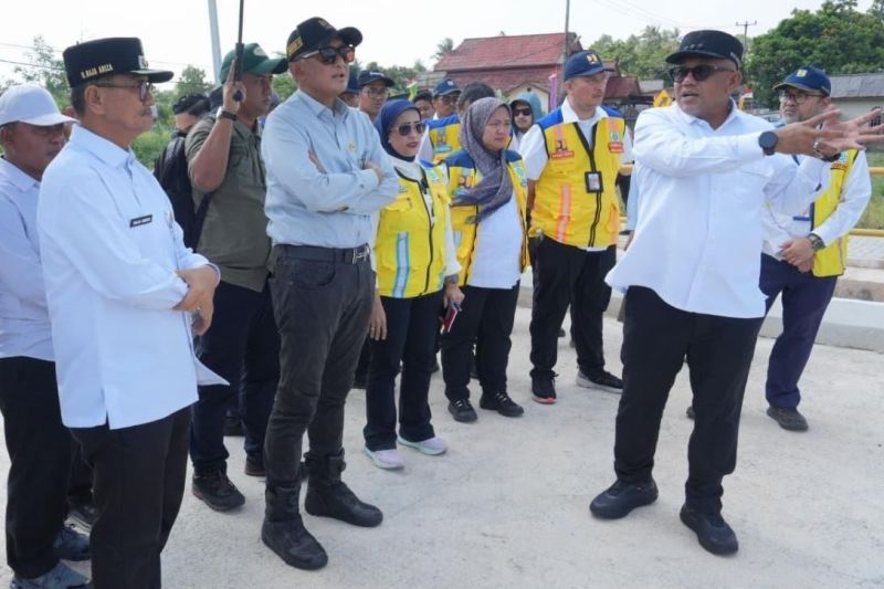 Waduk Srikaton dan aliran Sungai Terusan menjadi bagian dari penanganan pengendalian banjir di Kota Tanjungpinang.