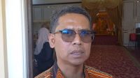 Bupati Iskandar di kediaman dinas bupati