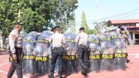 Polres Karimun Latihan Dalmas
