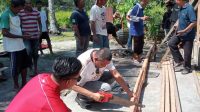 Rocky goro bangun rumah warga pangke