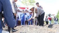 Polres Tanam Jagung di Kundur Utara