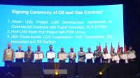 Penandatanganan kerja sama pasokan gas dan LNG PGN pada IPA Convex 2026.