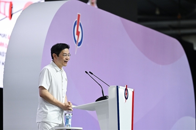 Perdana Menteri Singapura Lawrence Wong menyampaikan strategi ketahanan energi setelah Indonesia mengurangi ekspor gas.