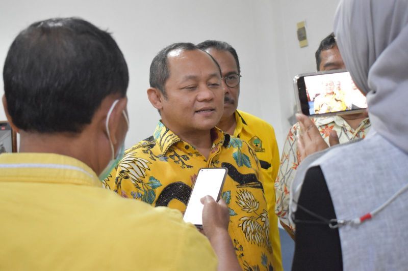 Menteri Perindustrian Muhammad Sarmuji saat pelantikan di Istana Kepresidenan Jakarta.