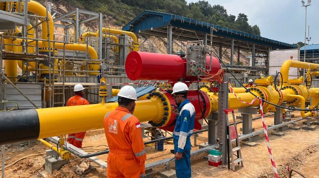 ekspor gas singapura