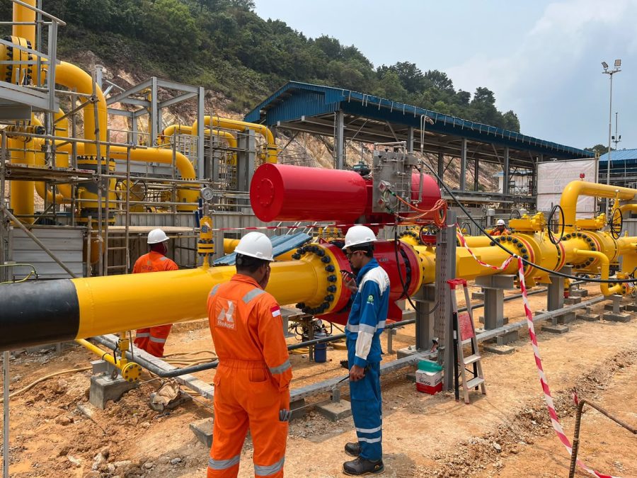 ekspor gas singapura